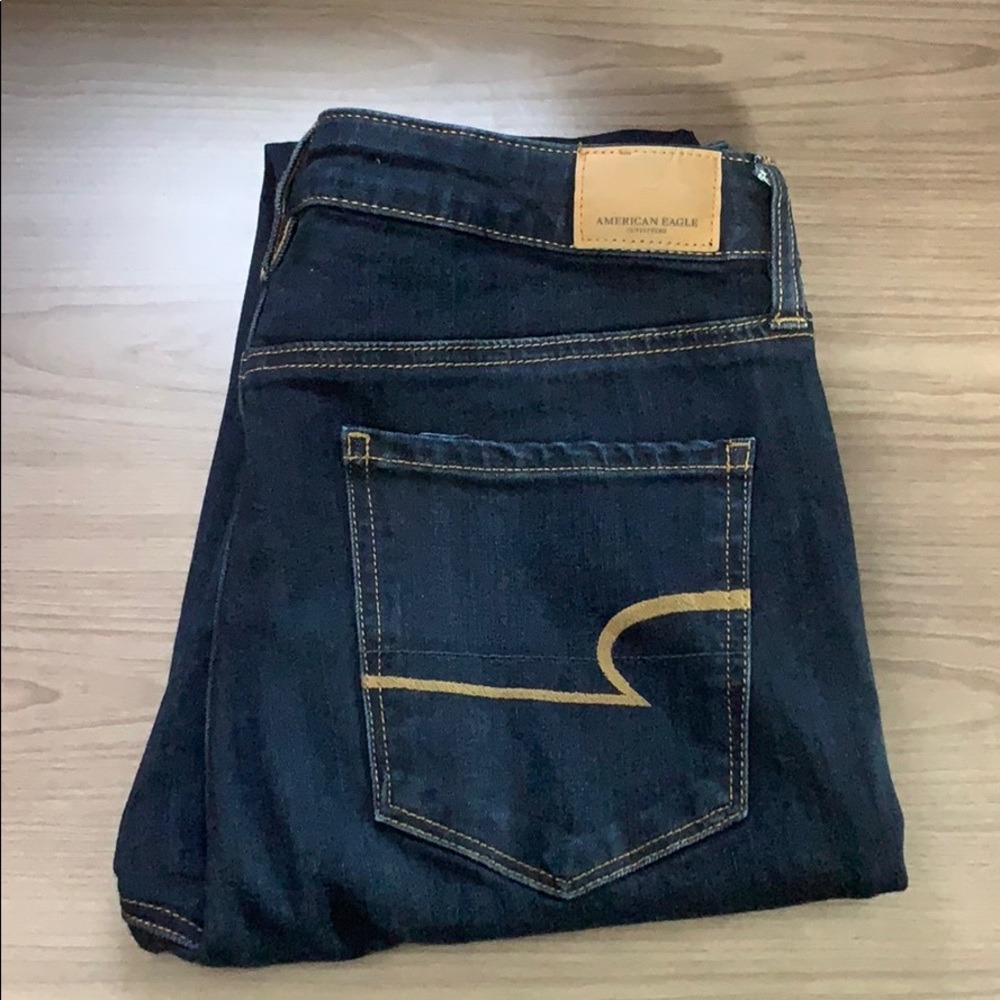 American Eagle Super Hi-Rise Jeggings 10 X-Long